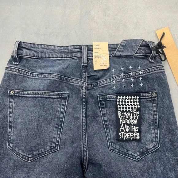 NWT Ksubi Chitch Blue Kolla Men's‎ Denim Jeans Size 30 Slim Fit